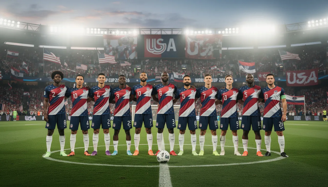 ASV futbola izlase Pasaules kausa 2026 turnīrā — USA analīze un prognozes