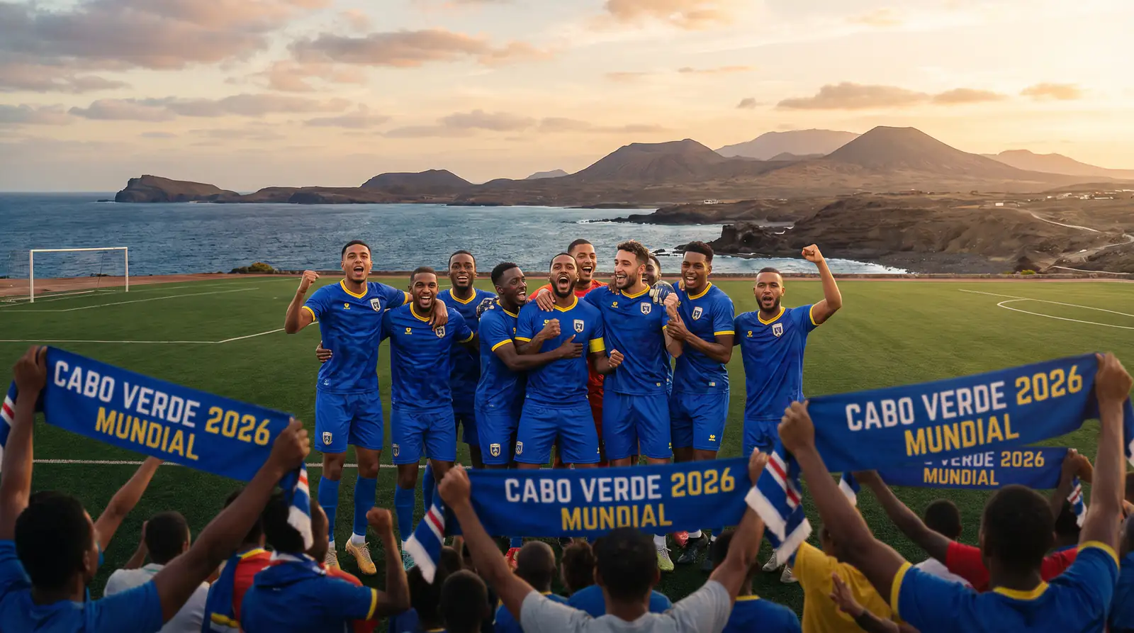 Kaboverdi futbola izlase Pasaules kausa 2026 turnīrā — Tubarões Azuis analīze un prognozes