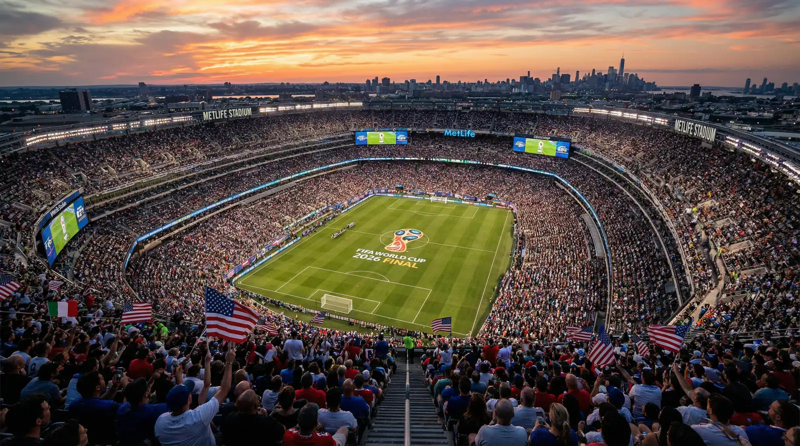 MetLife Stadium Ņūdžersijā — Pasaules kausa 2026 fināla stadions